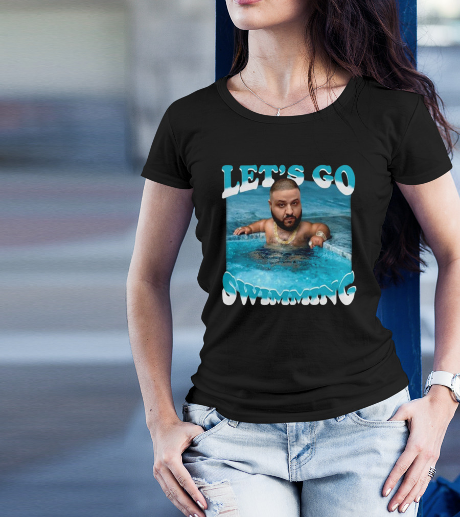 LET'S GO SWIMMING Baby Dj Khaled Funnyahhtees T-Shirt