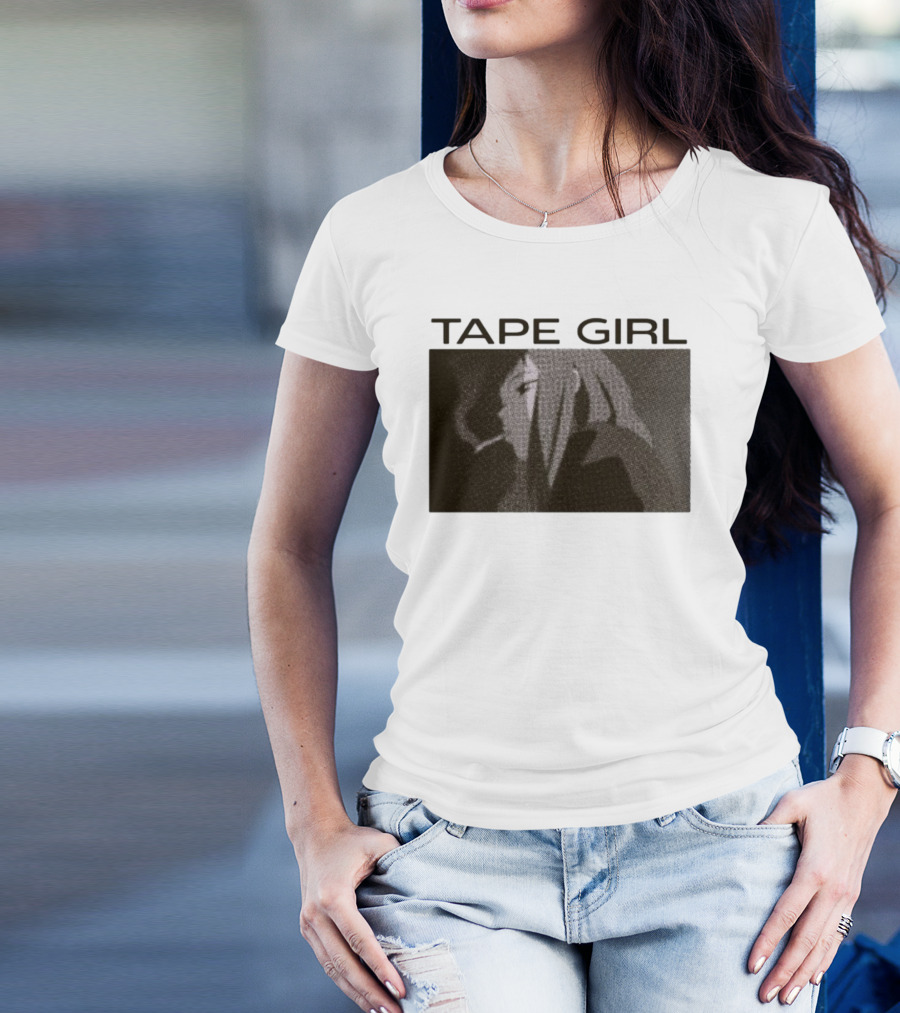 Tape Girl Anime Smoking Scene T-Shirt