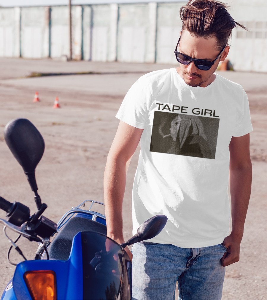 Tape Girl Anime Smoking Scene T-Shirt