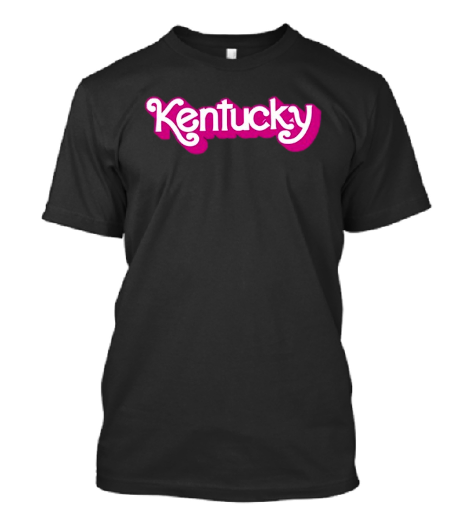 Kentucky Malibu Style Retro Typography T-Shirt