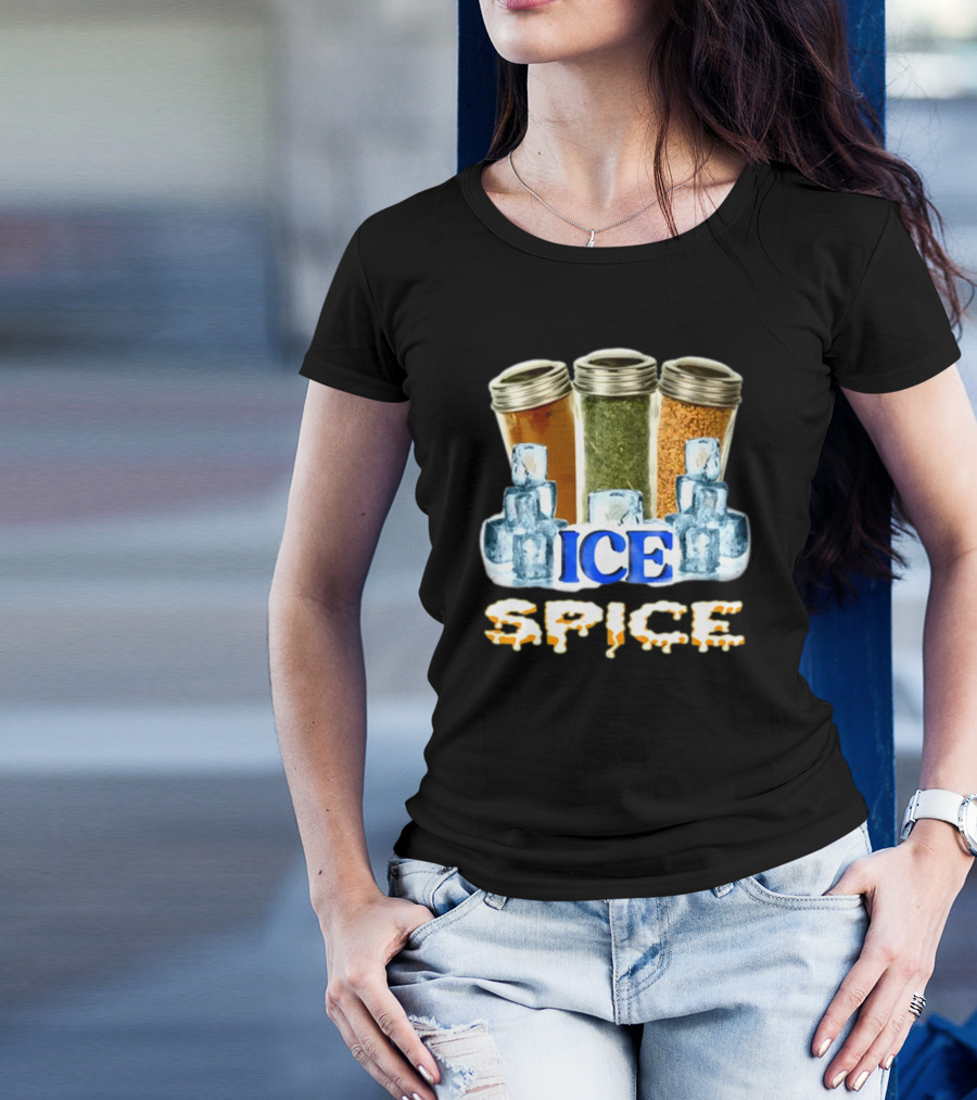 Funnyahhtees ICE Spice Jars With Ice Cubes T-Shirt