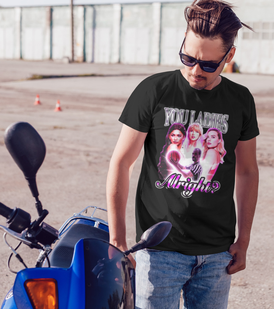 You Ladies Alright Basketball Referee Pop Culture Trio T-Shirt