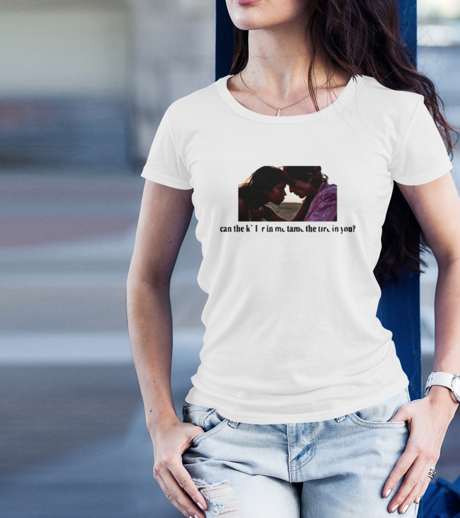 Can The Killer In Me Tame The Fire In You Shadowed Intimate Moment T-Shirt