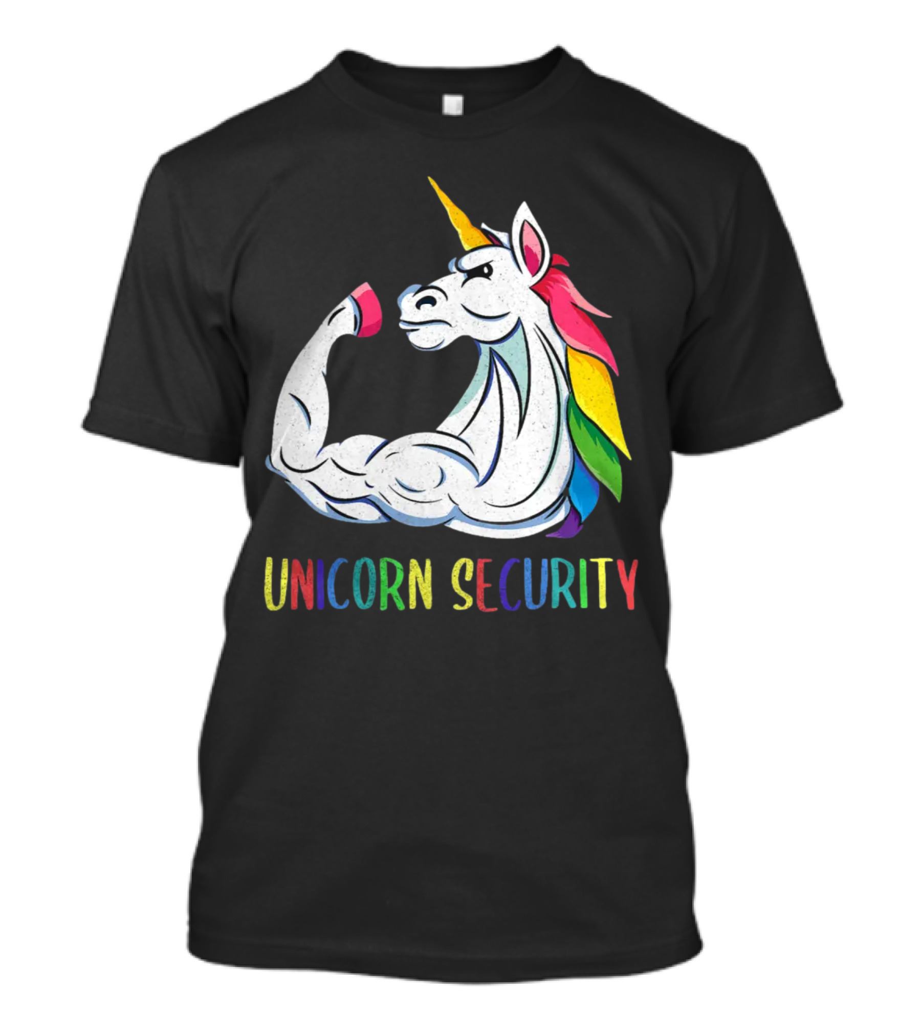 Unicorn Security Daddycorn Mens Cute Halloween Costume T-Shirt