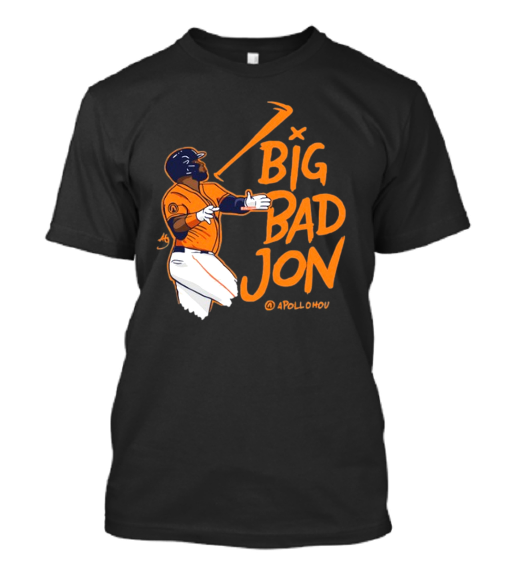Big Bad Jon Singleton Apollo Houston Baseball Player T-Shirt