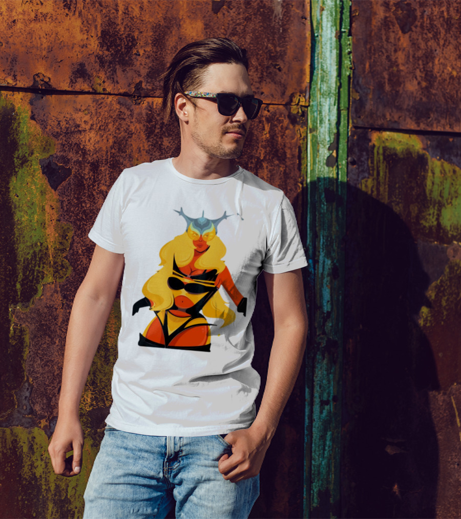 Thaddy Hippypotter Renaissance Bey Sci-Fi Goddess Appearance T-Shirt