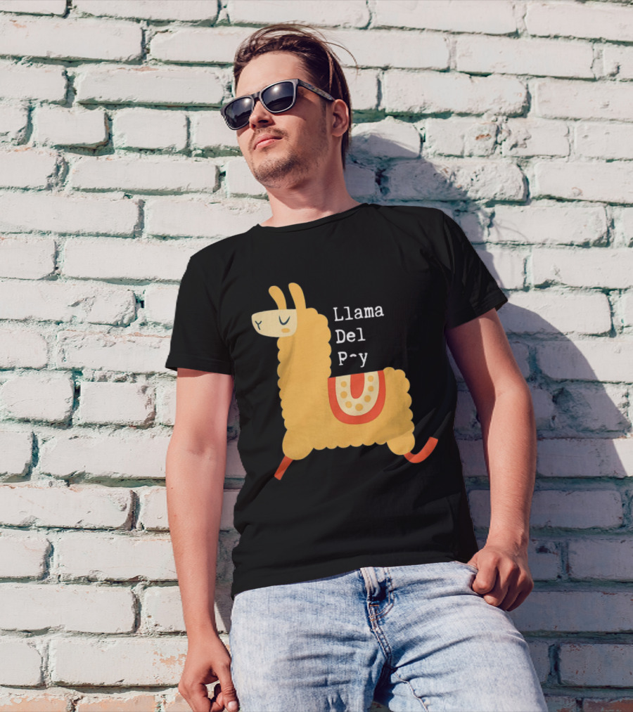 Llama Del P~y Funny Music T-Shirt