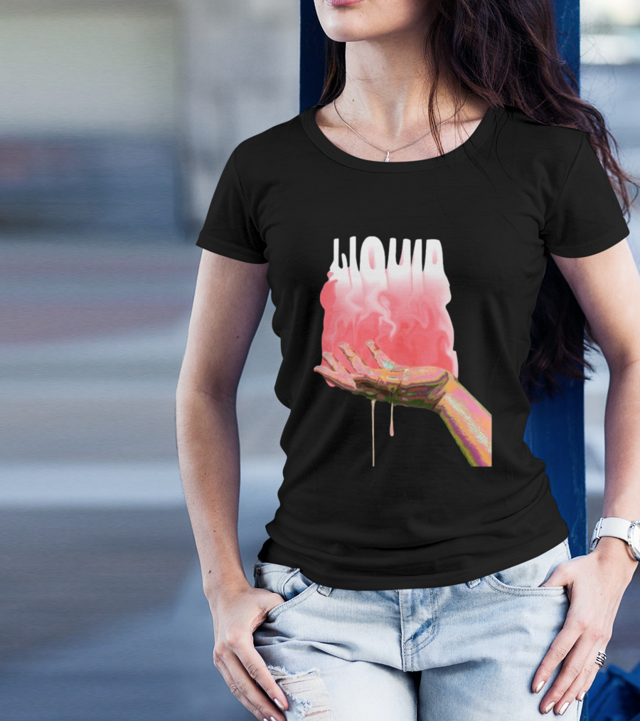 Abel Idume Unbelievably Liquid Barbie Melting Hand T-Shirt