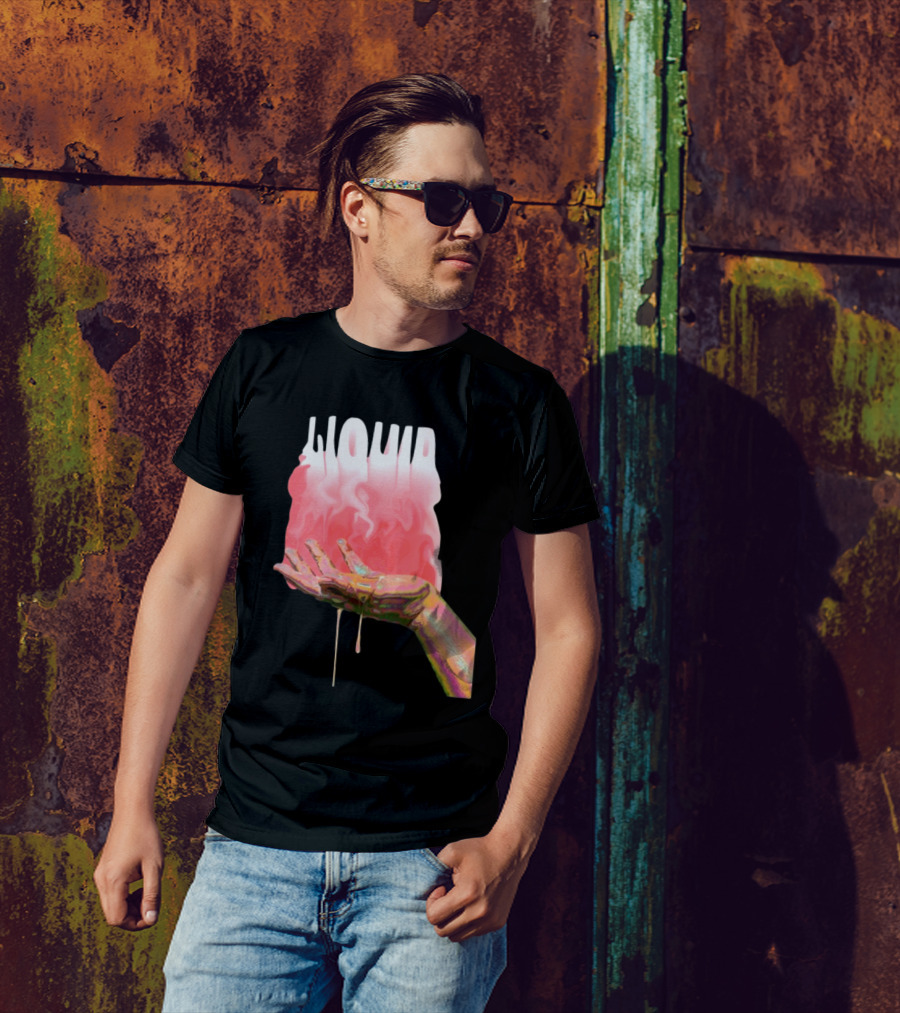 Abel Idume Unbelievably Liquid Barbie Melting Hand T-Shirt