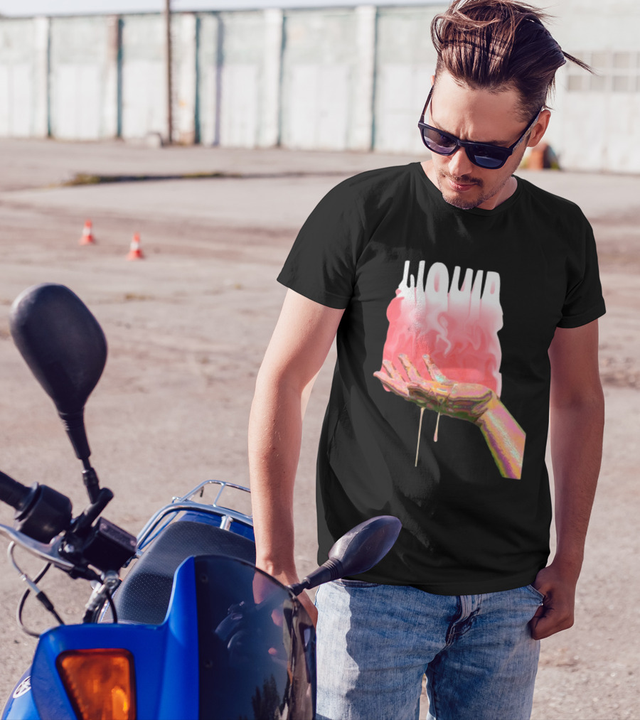 Abel Idume Unbelievably Liquid Barbie Melting Hand T-Shirt