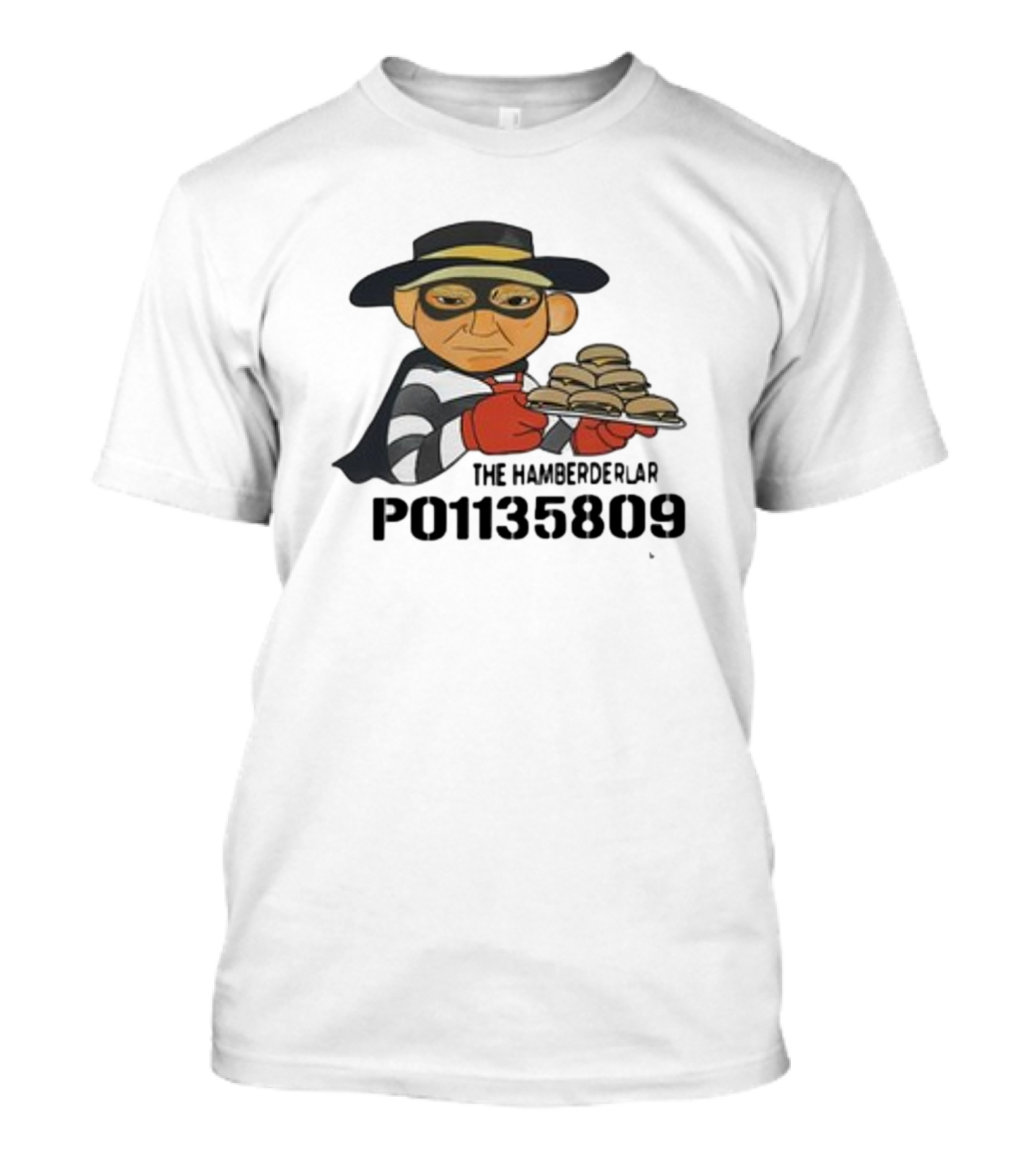 Timecapsuledesign P01135809 The Hamberderlar Trump Shot T-Shirt