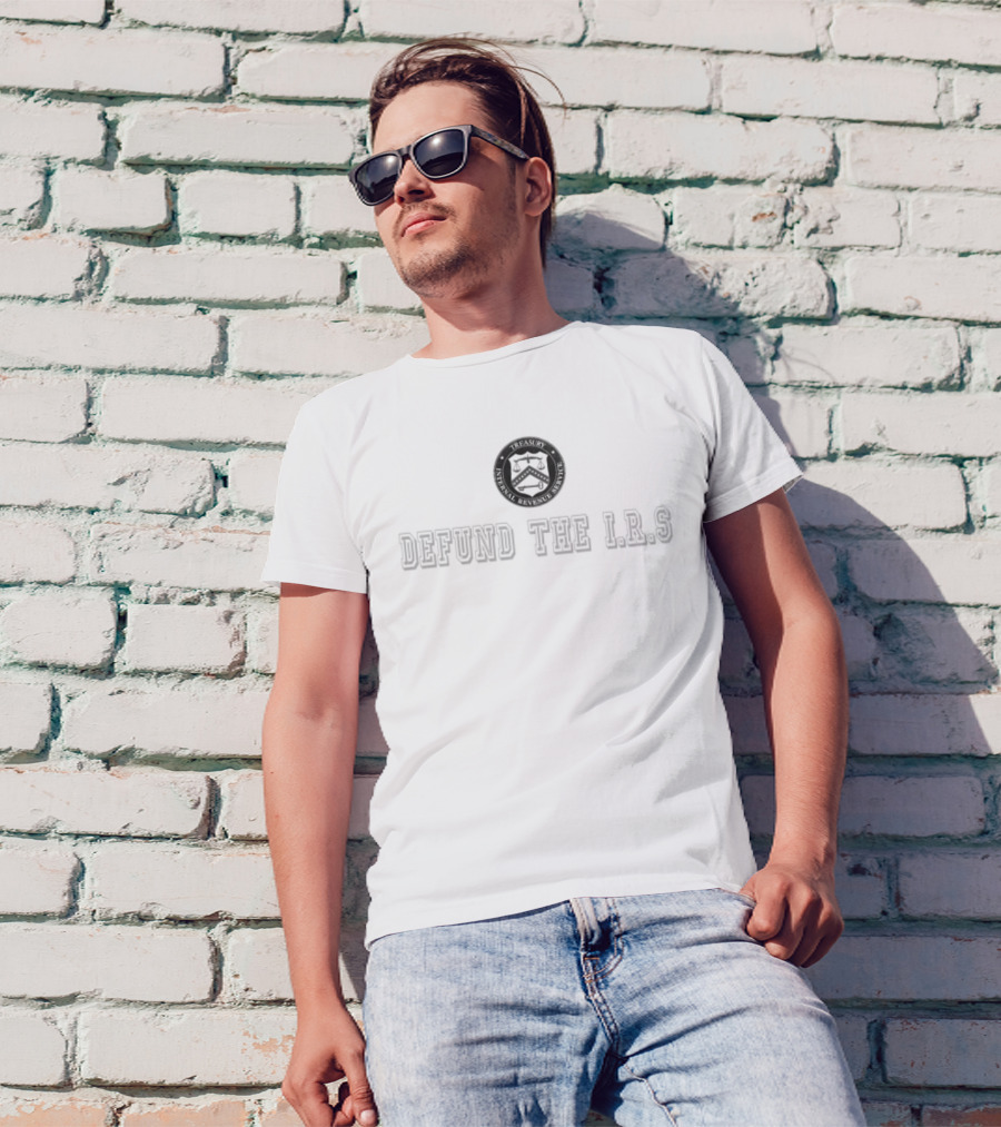 Niceshirtthanks Defund The I.R.S Treasury Emblem T-Shirt