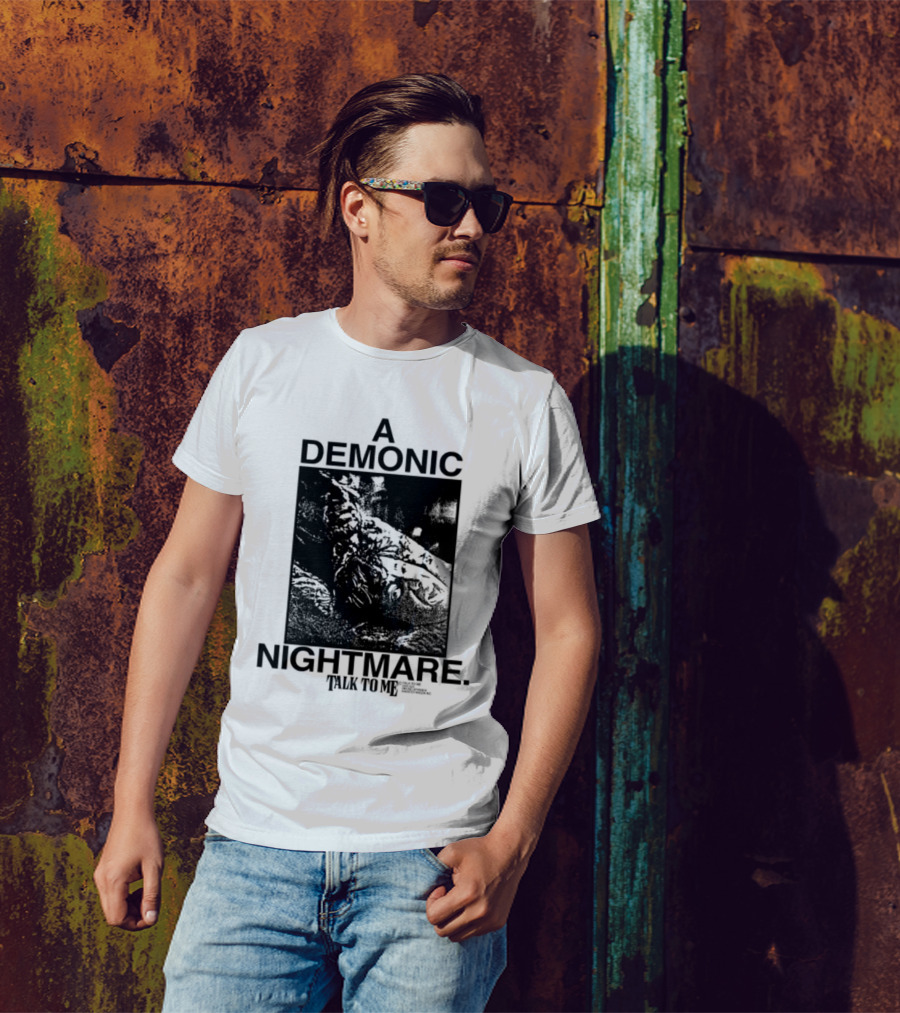 Online Ceramics A Demonic Nightmare Talk To Me Collaboration T-Shirt