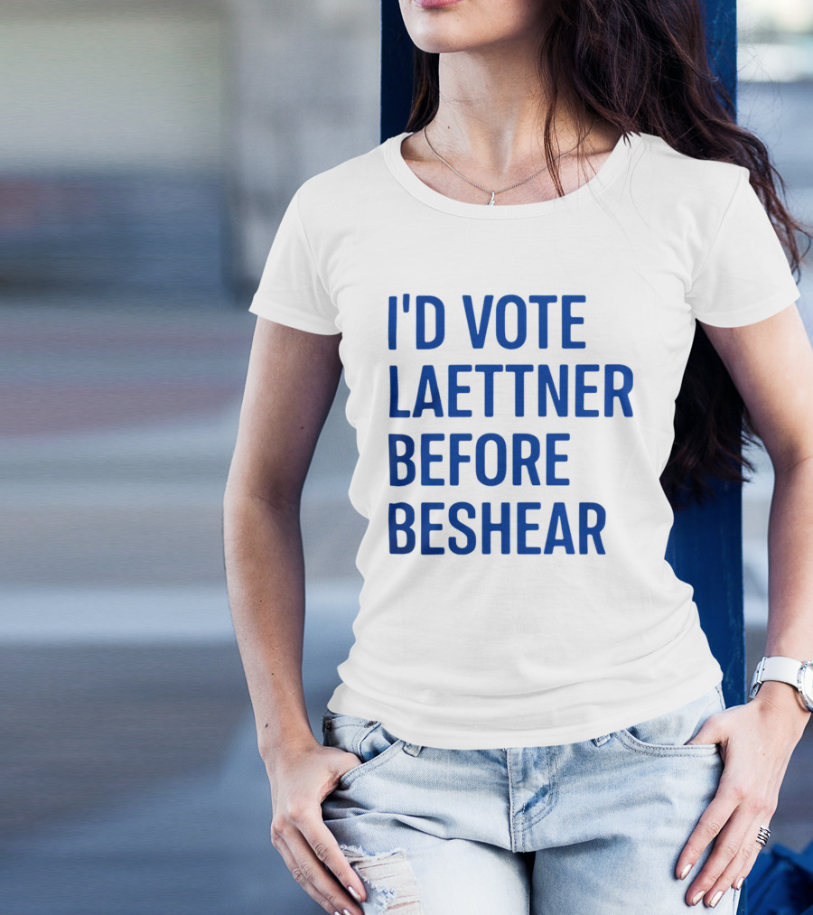 Daniel Cameron I'd Vote Laettner Before Beshear T-Shirt