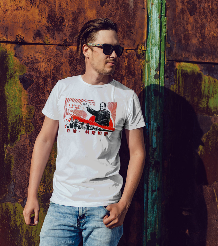 Costanza Mao Iconic Figure Red Revolution T-Shirt