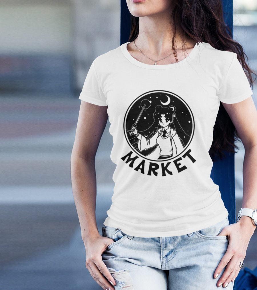 Marketstudios Usagi Moonlit Magic Market T-Shirt