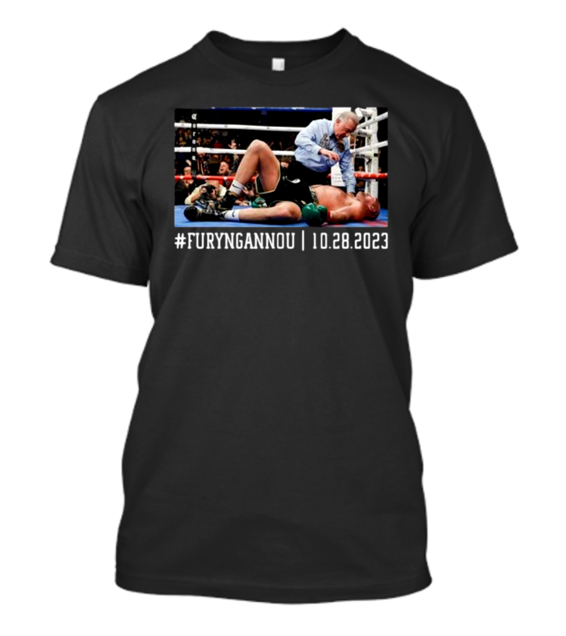 FuryNgannou Boxing Match 10.28.2023 T-Shirt