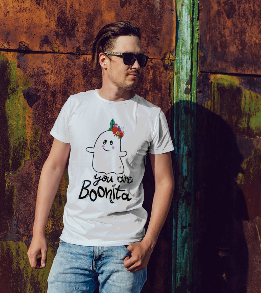 You Are Boonita Cute Ghost With Flower Crown T-Shirt