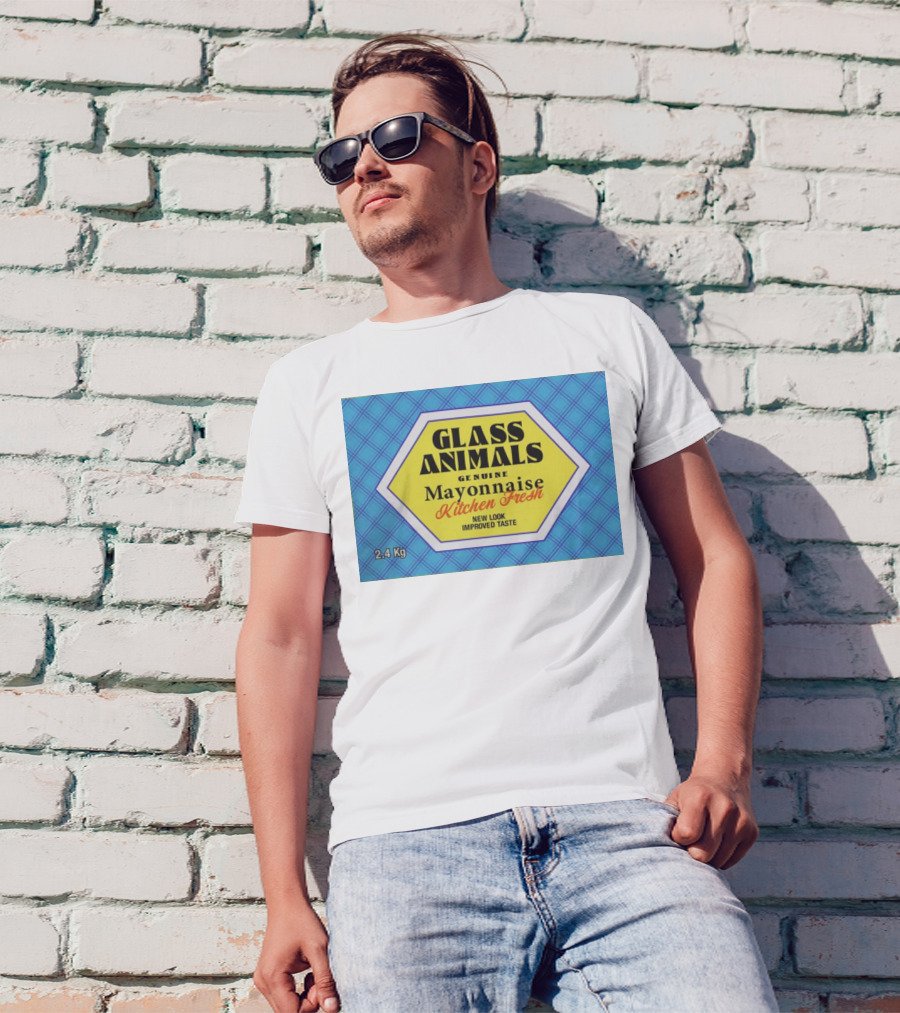 Glass Animals Genuine Mayonnaise Kitchen Fresh New Look Improved Taste 2.4 Kg T-Shirt