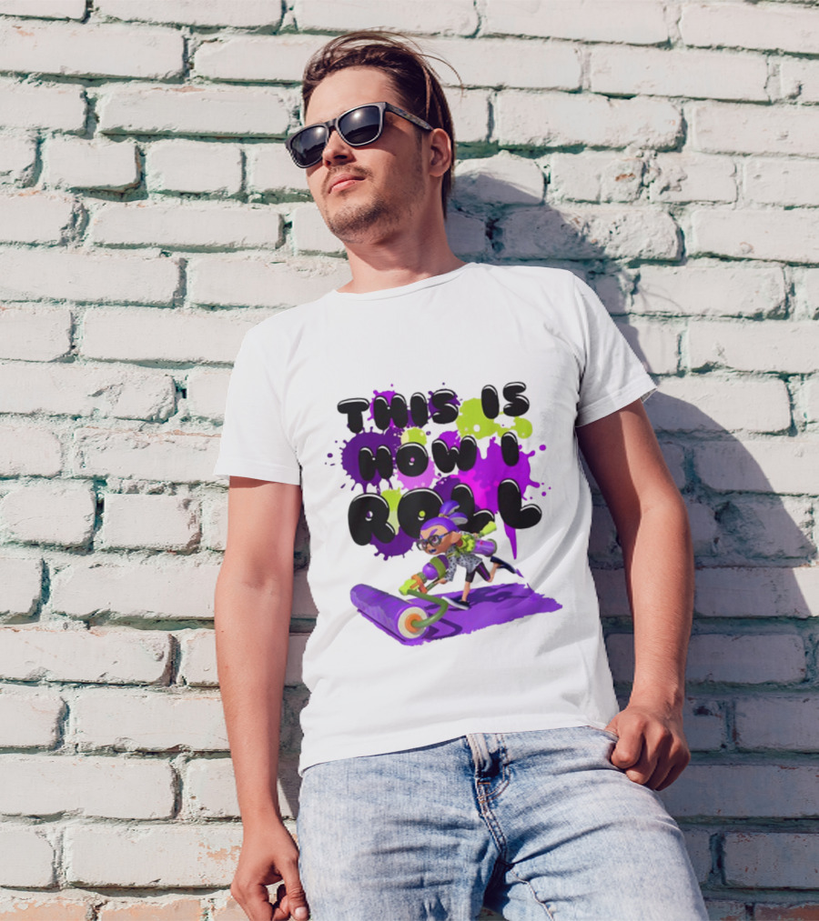 Splatoon This Is How I Roll Splat Roller Girls T-Shirt