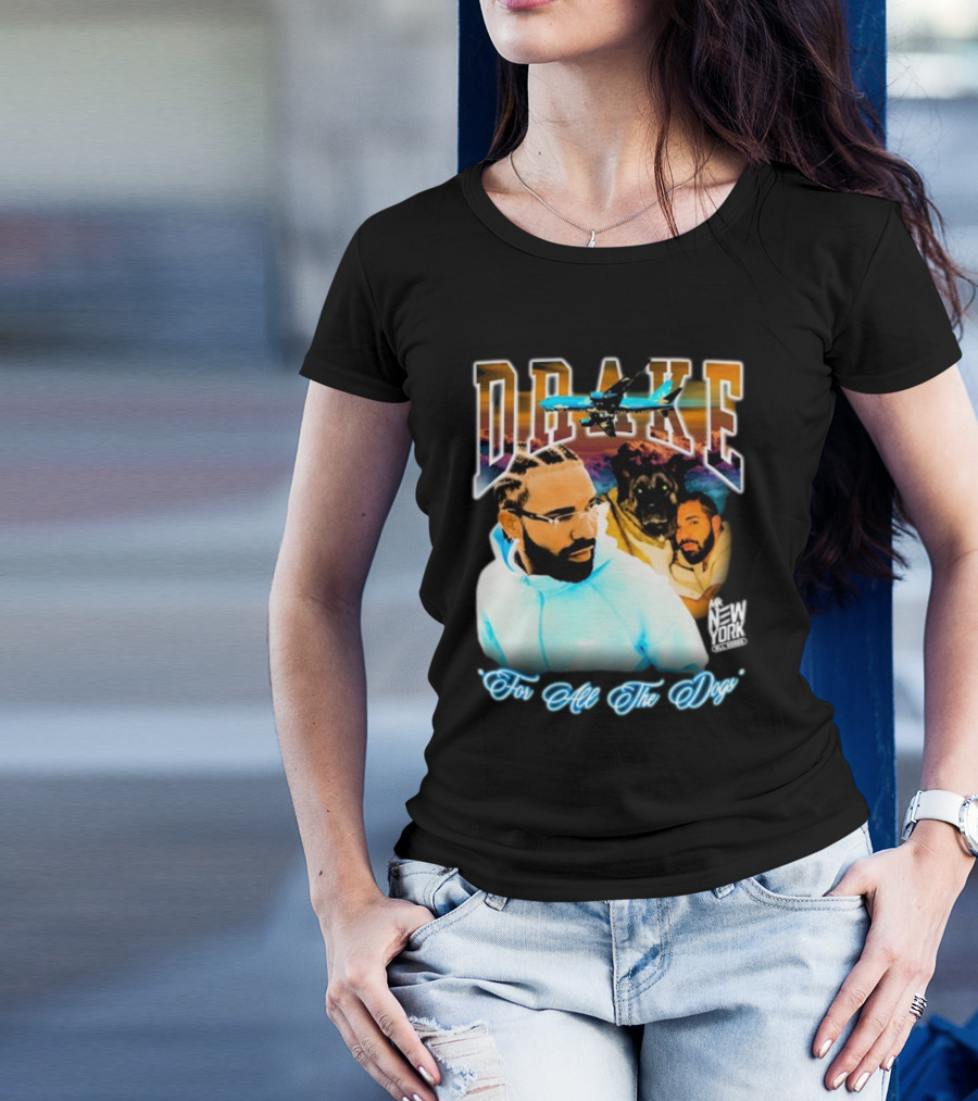 Drake Night Mr New York X All Goods For All The Dogs T-Shirt