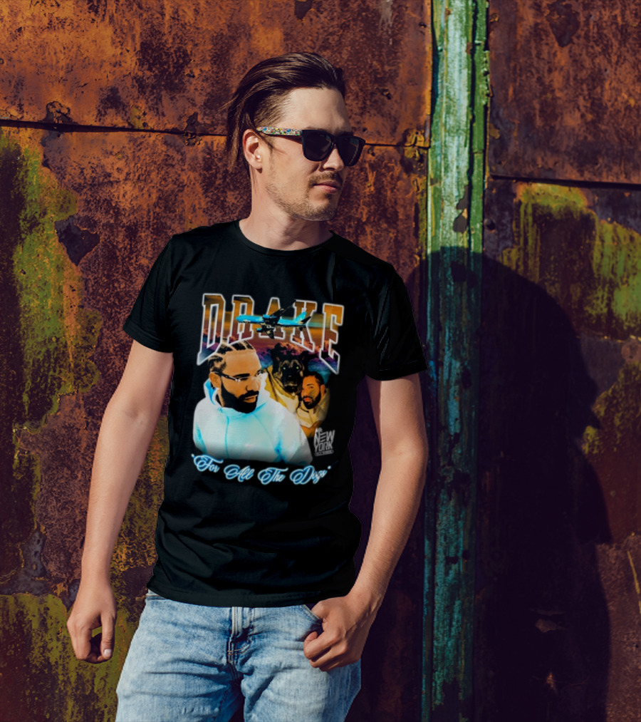 Drake Night Mr New York X All Goods For All The Dogs T-Shirt