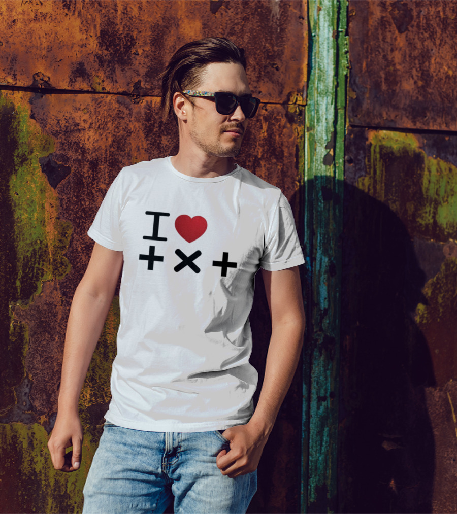 I Love Plus X Plus T-Shirt