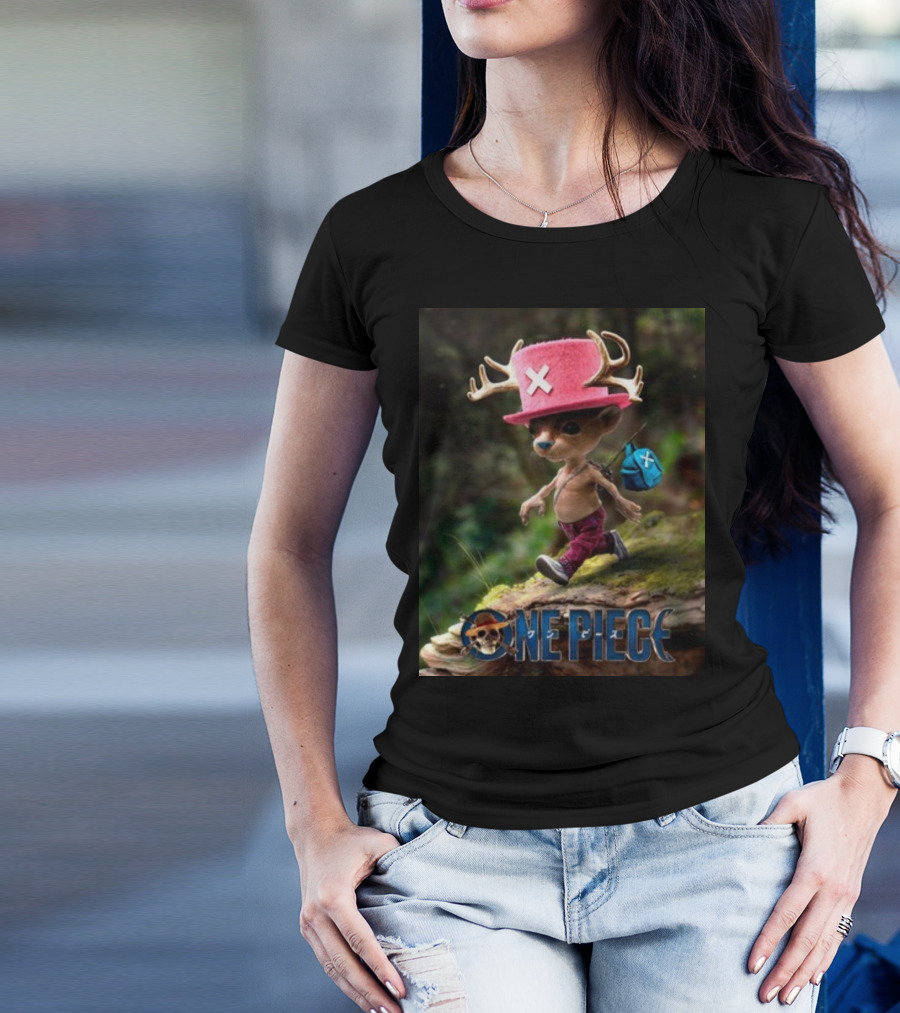 We Live We Love We Lie Chopper One Piece Smurf Cat T-Shirt