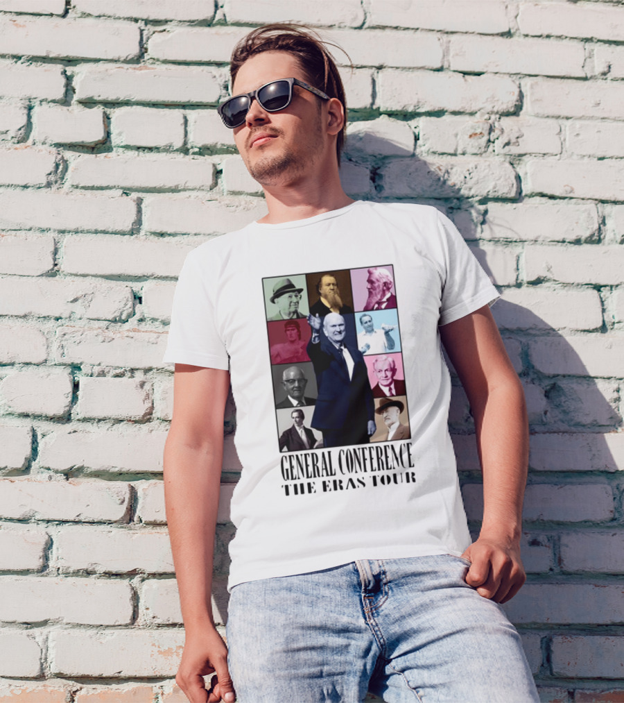 General Conference The Eras Tour Presidents Collage T-Shirt