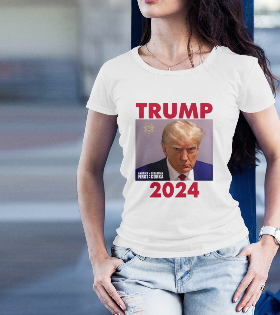 TRUMP America First 2024 Sebastian Gorka T-Shirt
