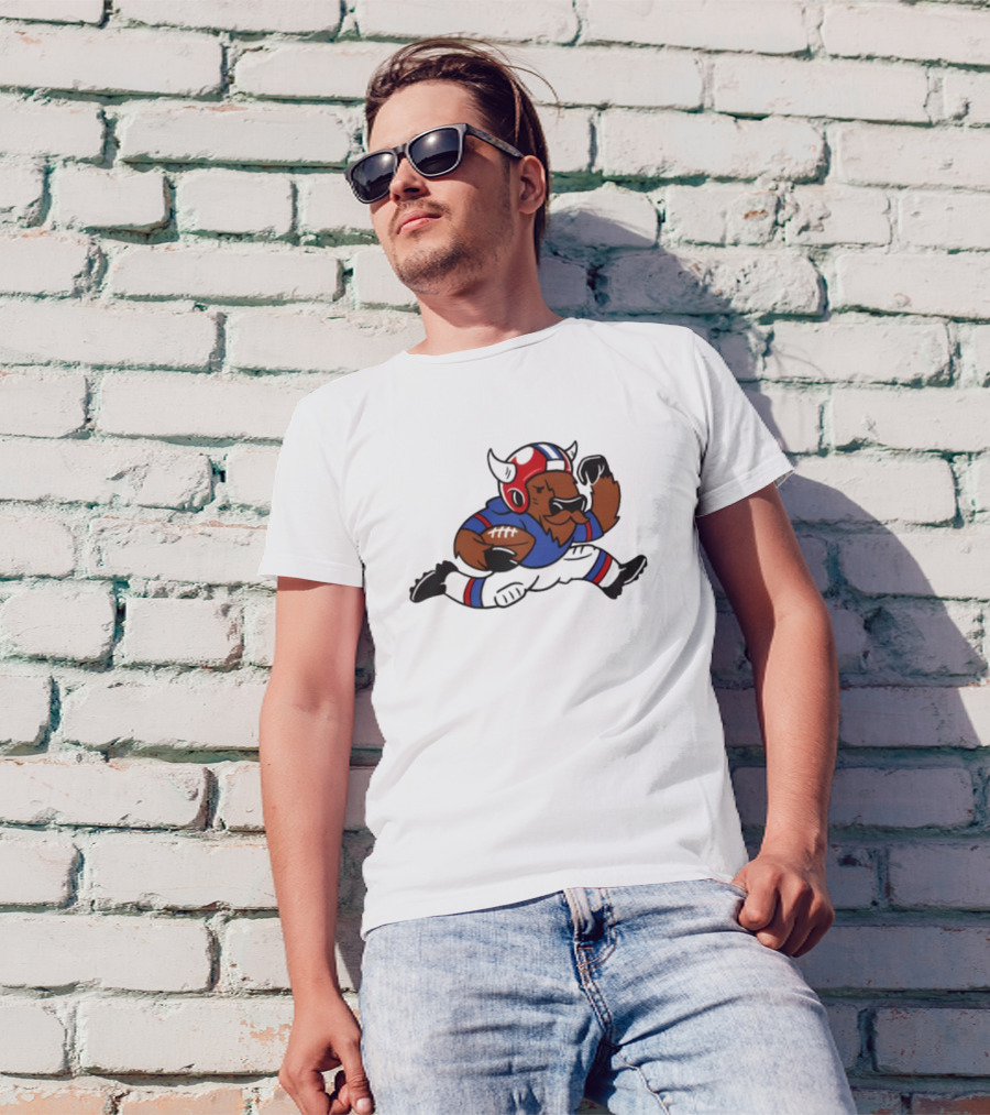 Buffalo Bison Football Run Monopoly Style 26Shirts Monopolizing Wins T-Shirt