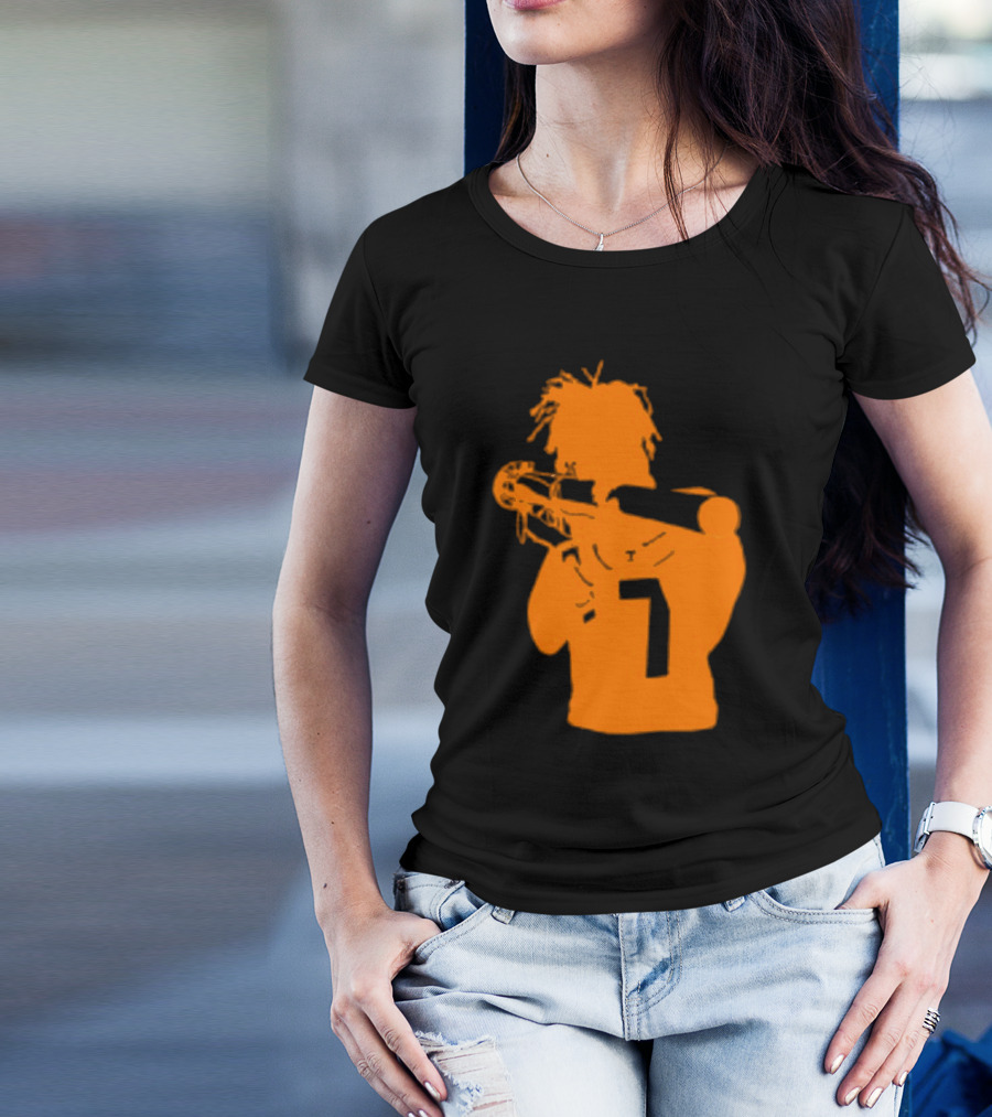 Vol Locked And Loaded Number 7 Football Rocket T-Shirt