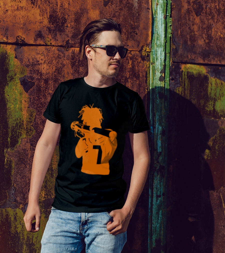 Vol Locked And Loaded Number 7 Football Rocket T-Shirt