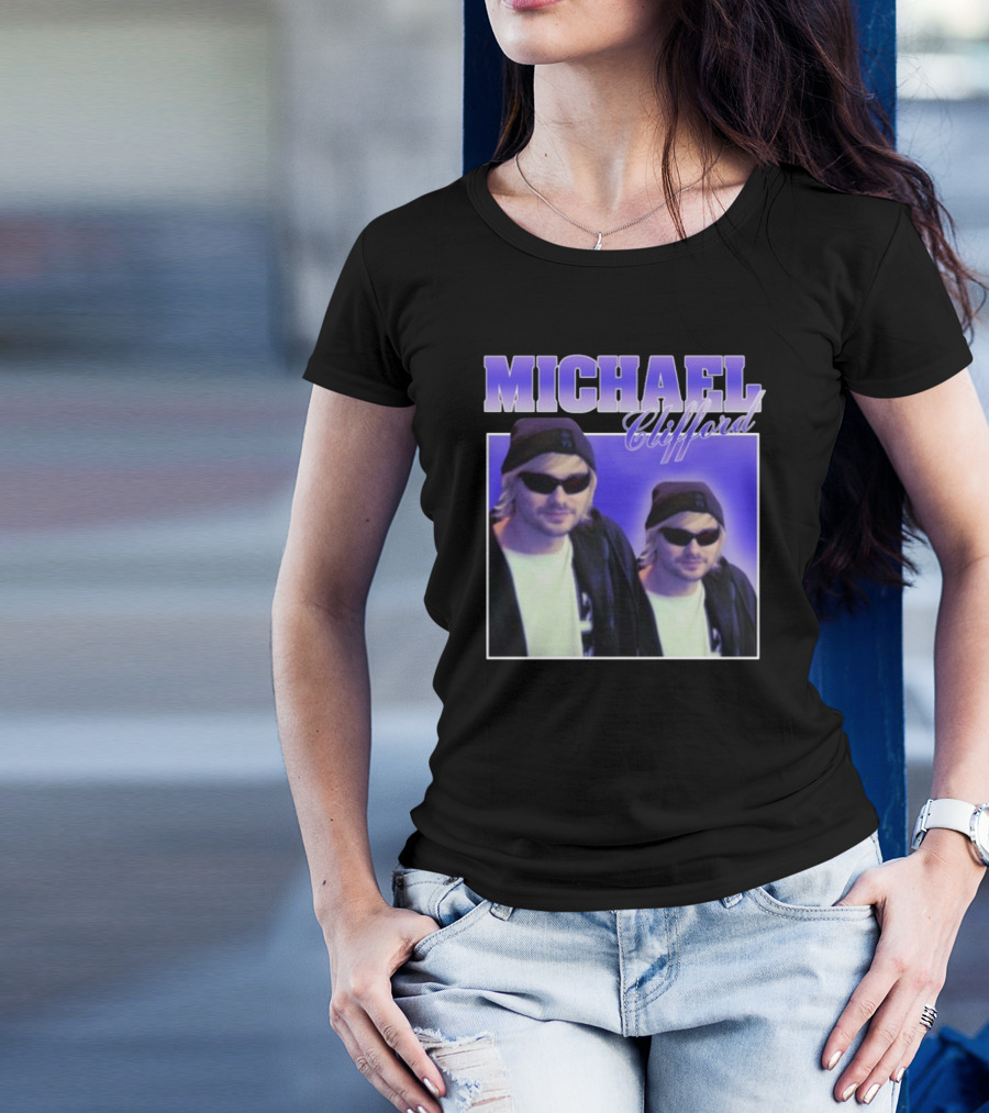 Tha5SOSFamily Vintage Michael Clifford Double Portrait T-Shirt