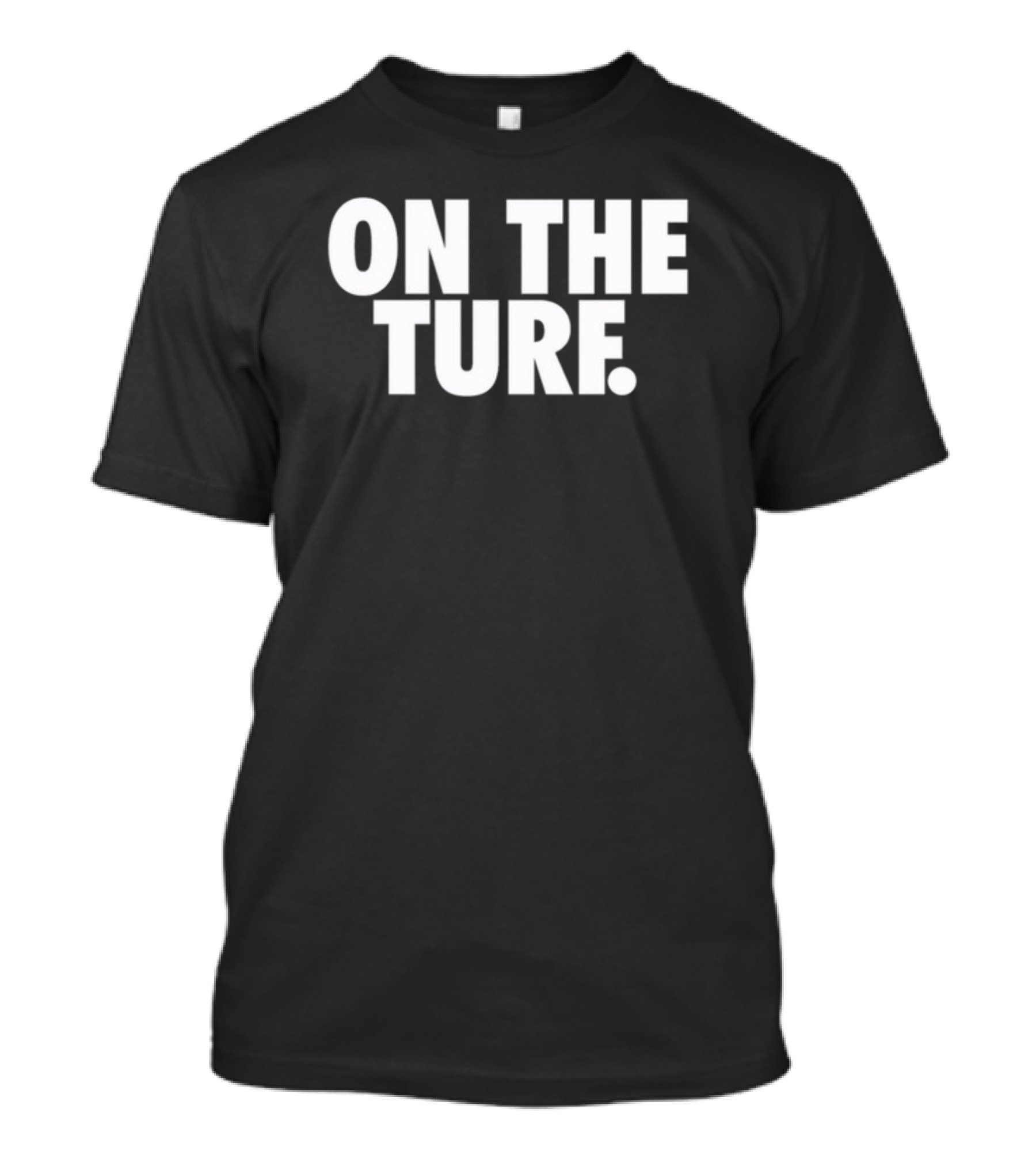 Bornxraised On The Turf Streetwear Aesthetic T-Shirt