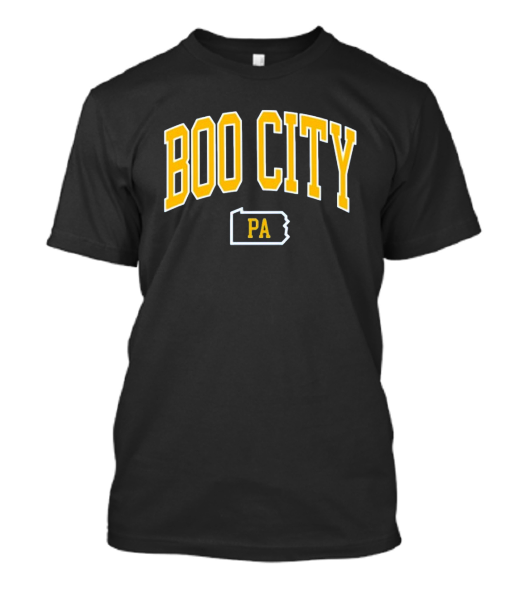 Boo City PA Pennsylvania State Outline T-Shirt