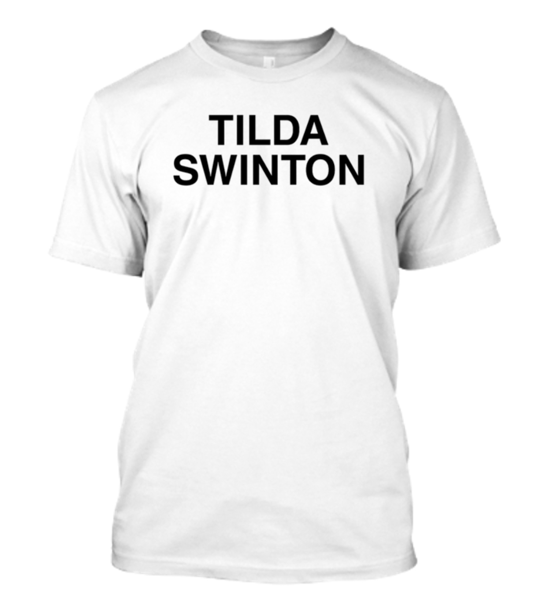 Meeting Tilda Swinton Wearing Tilda Swinton T-Shirt