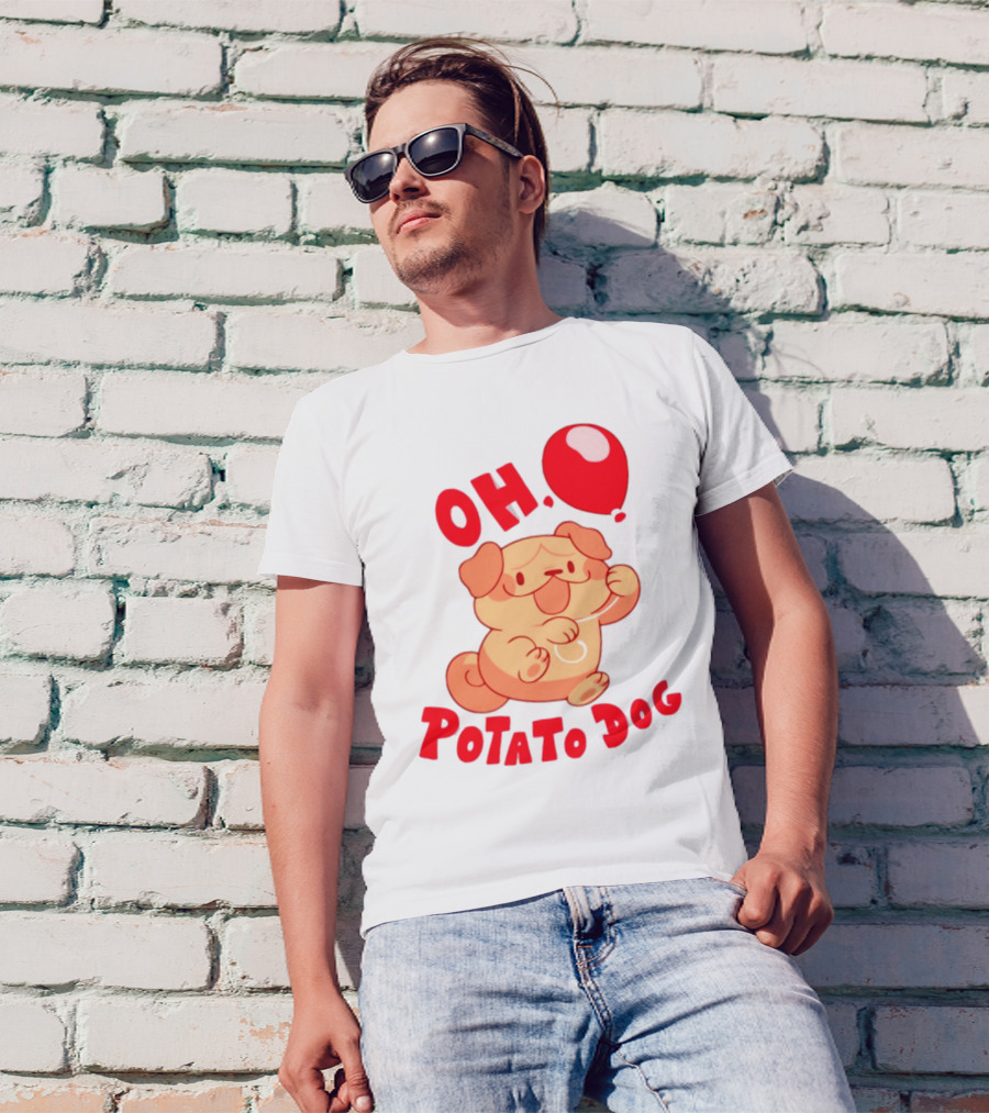 Bandwear Parry Gripp Oh Potato Dog With Balloon T-Shirt