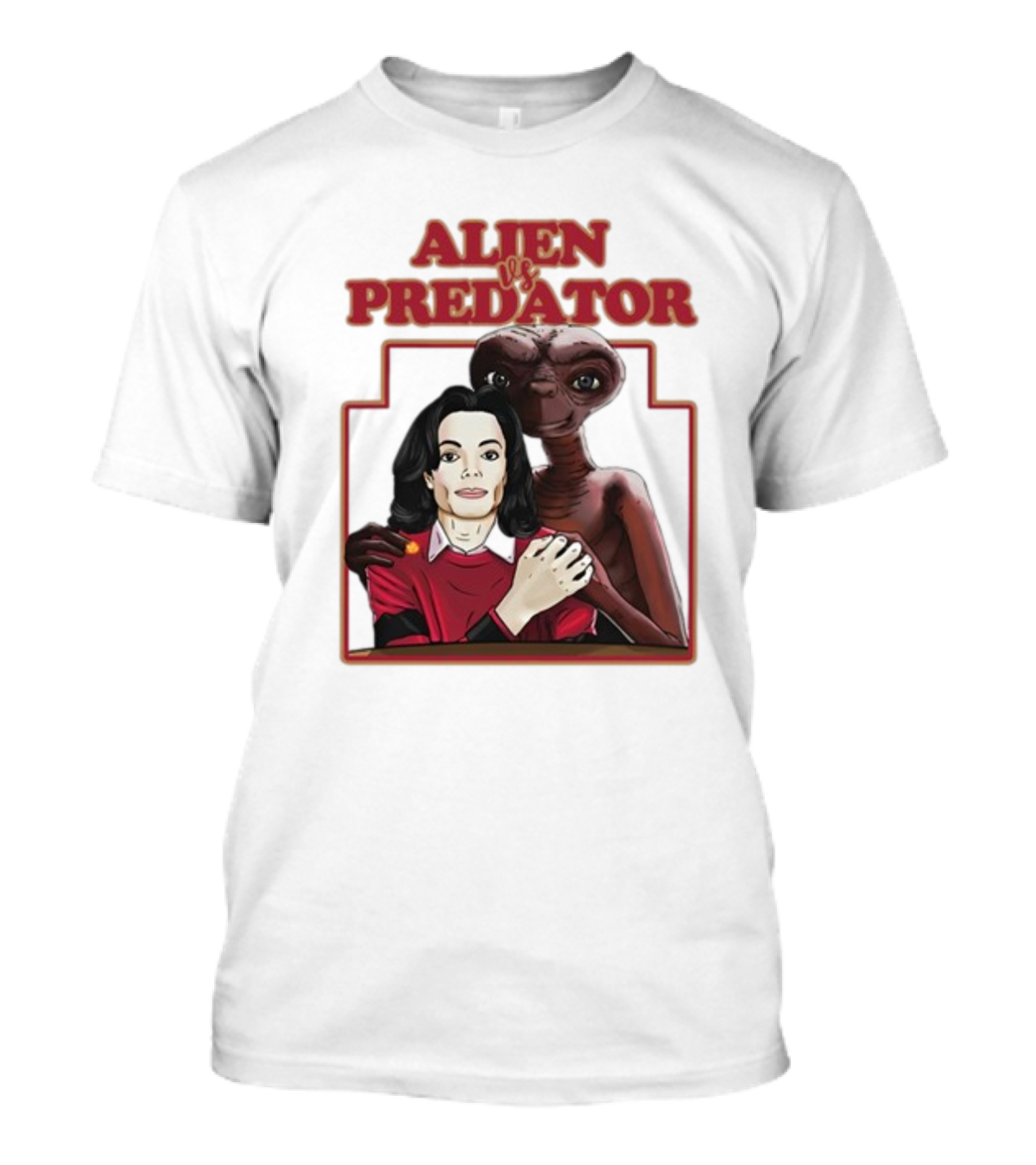 ALIEN VS PREDATOR E.T MAGICAL FRIENDSHIP T-Shirt