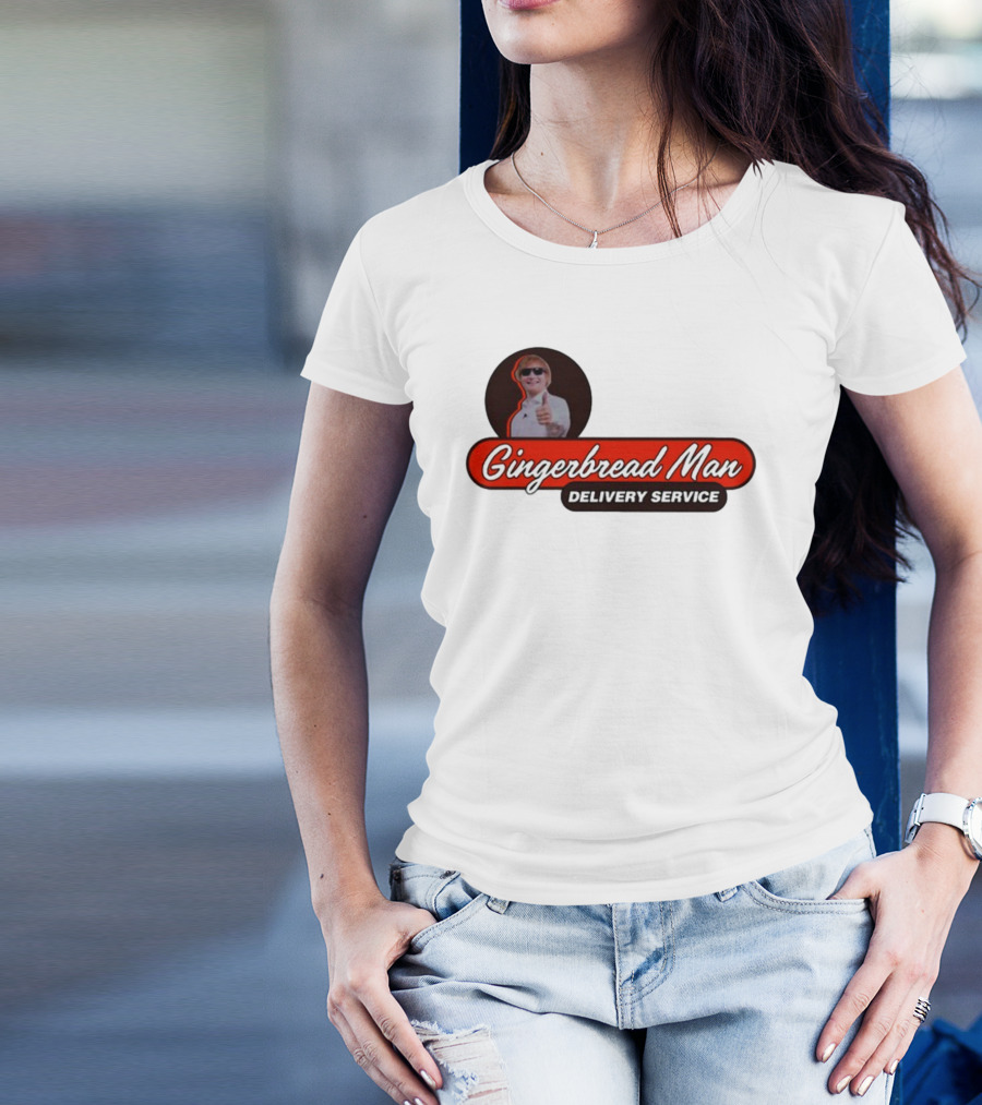 Gingerbread Man Delivery Service Iconic T-Shirt