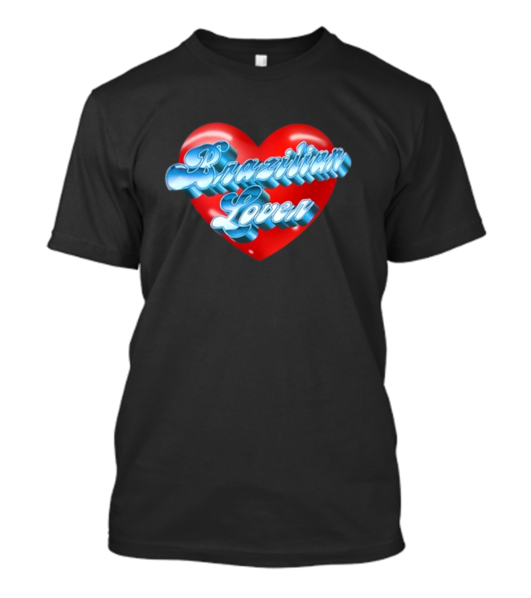 Mateus Brazilian Lover Heart T-Shirt