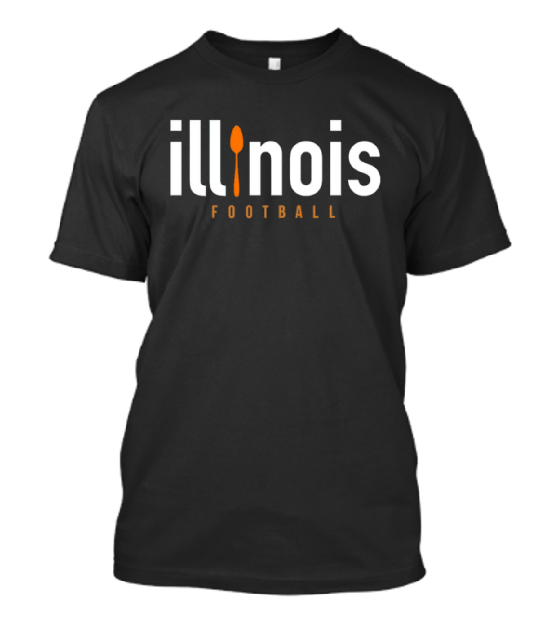 Illinois Football Spoon T-Shirt