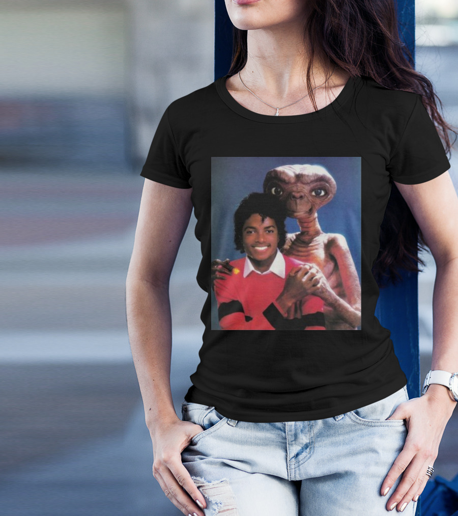 Mj And Et Iconic Collaboration T-Shirt
