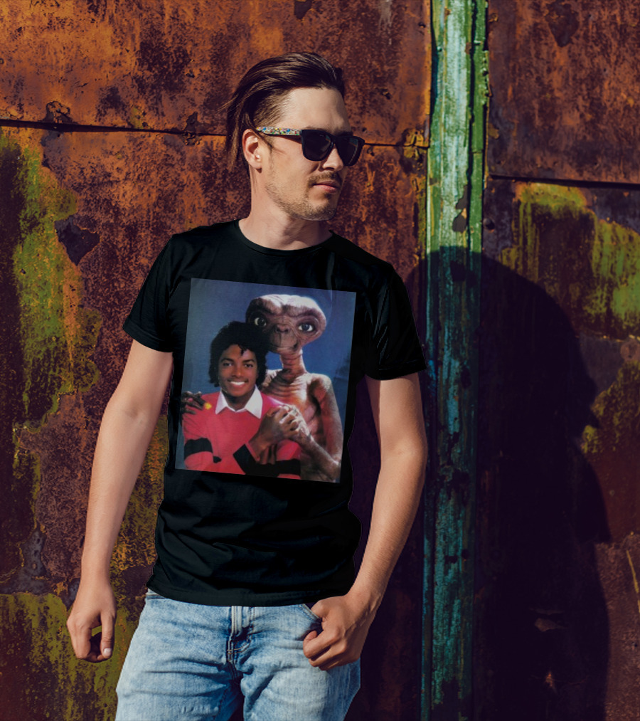 Mj And Et Iconic Collaboration T-Shirt