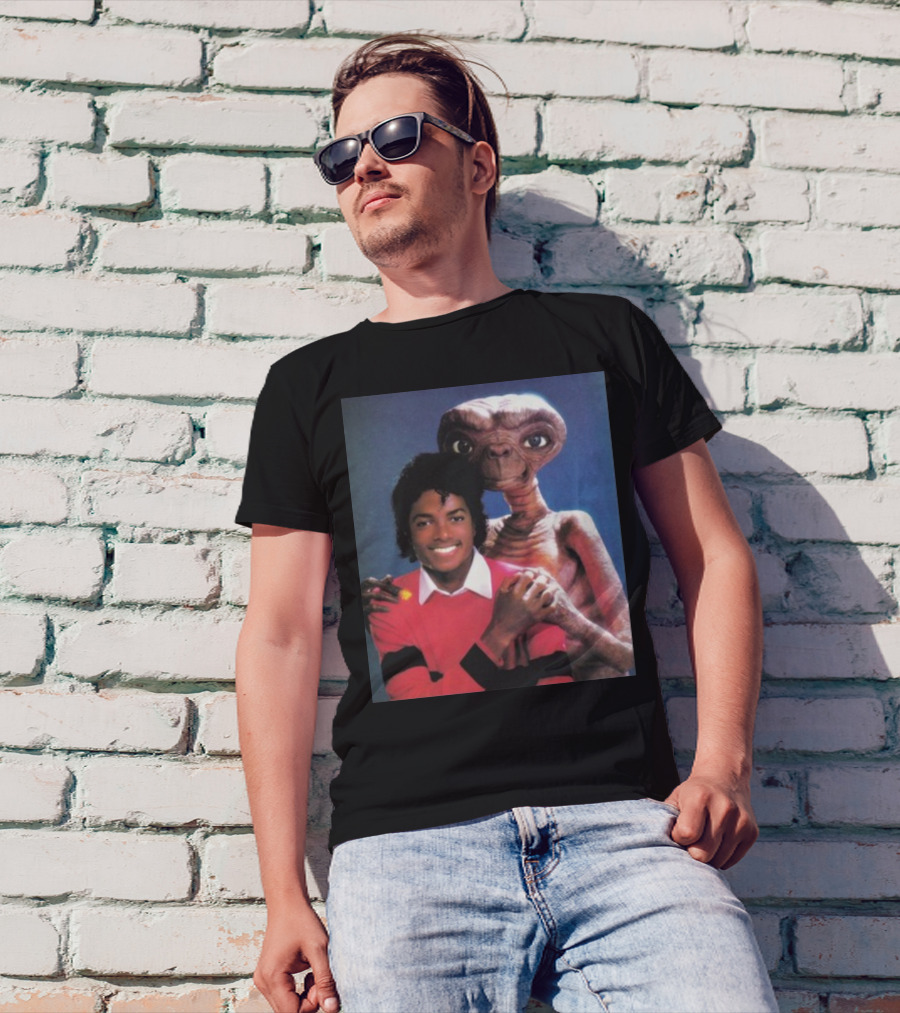 Mj And Et Iconic Collaboration T-Shirt