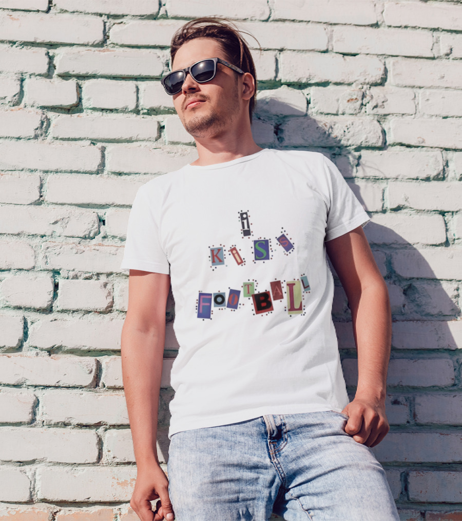 I Kiss Football T-Shirt