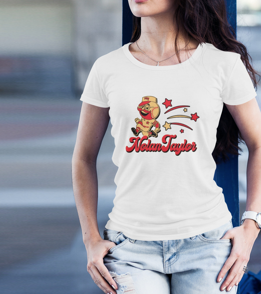 Nolan Taylor MT Mascot Stars Baseball T-Shirt