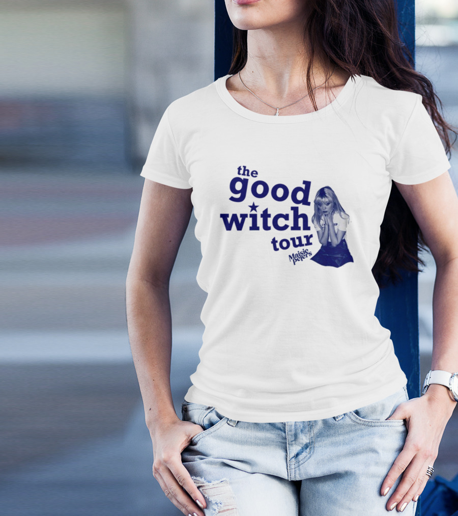 The Good Witch Tour Maisie Peters Blue T-Shirt
