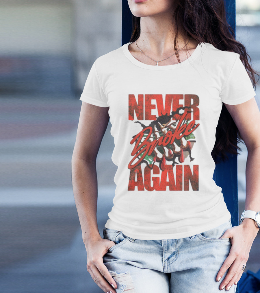 Never Broke Again YB Money Seafoam T-Shirt