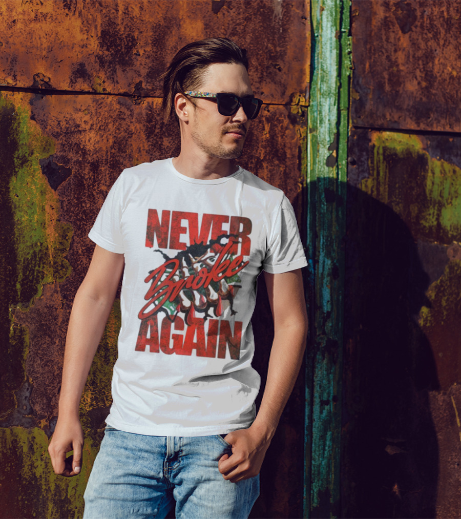 Never Broke Again YB Money Seafoam T-Shirt